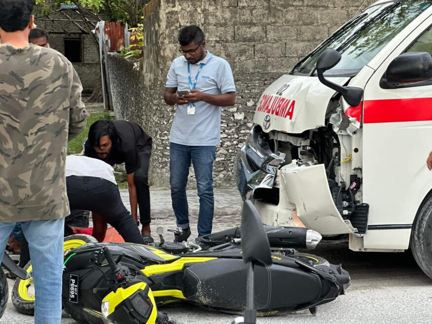 އައްޑޫ ސިޓީގައި ހިނގި ނުރައްކާތެރި އެކްސިޑެންޓެއްގެ ތެރެއިން