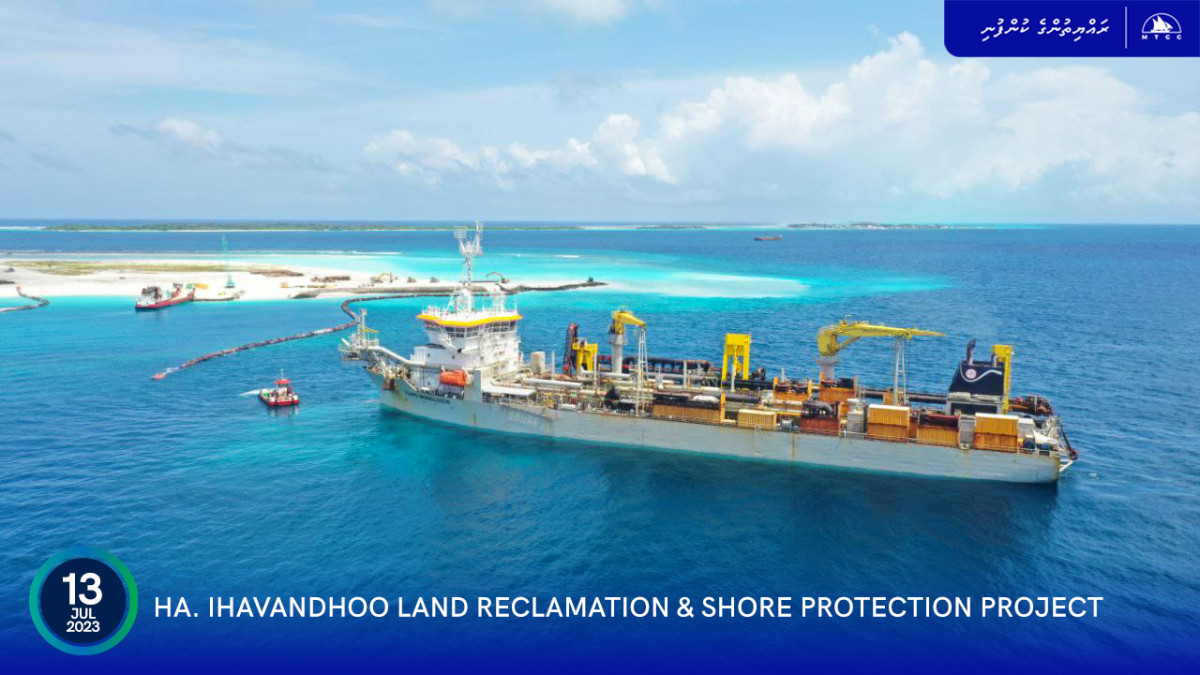 އިހަވަންދޫ ބިން ހިއްކަން ބޭނުންކުރާ ޑްރެޖަރު