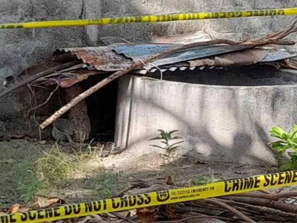 The body of Mahmood Aboobakuru, 57, was found inside a well