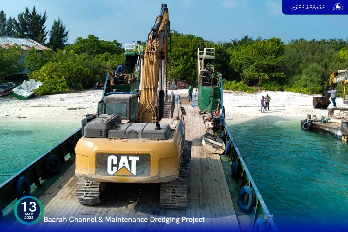 ބާރަށު ނެރާއި ކުރީގެ ބަނދަރު އަލުން ފުންކުރުމުގެ މަސައްކަތް