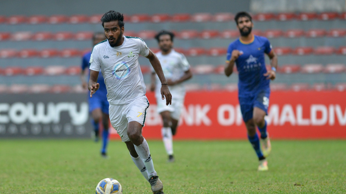 އުރީދޫ ދިވެހި ޕްރިމިއާ ލީގުގައި ގްރީން ސްޓްރީޓްސް އާއި ދަ ގްރާންޑޭ ބައްދަލުކުރި މެޗުގެ ތެރެއިން