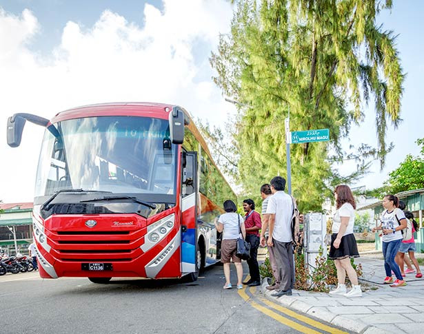 MTCC has announced that the bus service has been returned to normal in Male' City