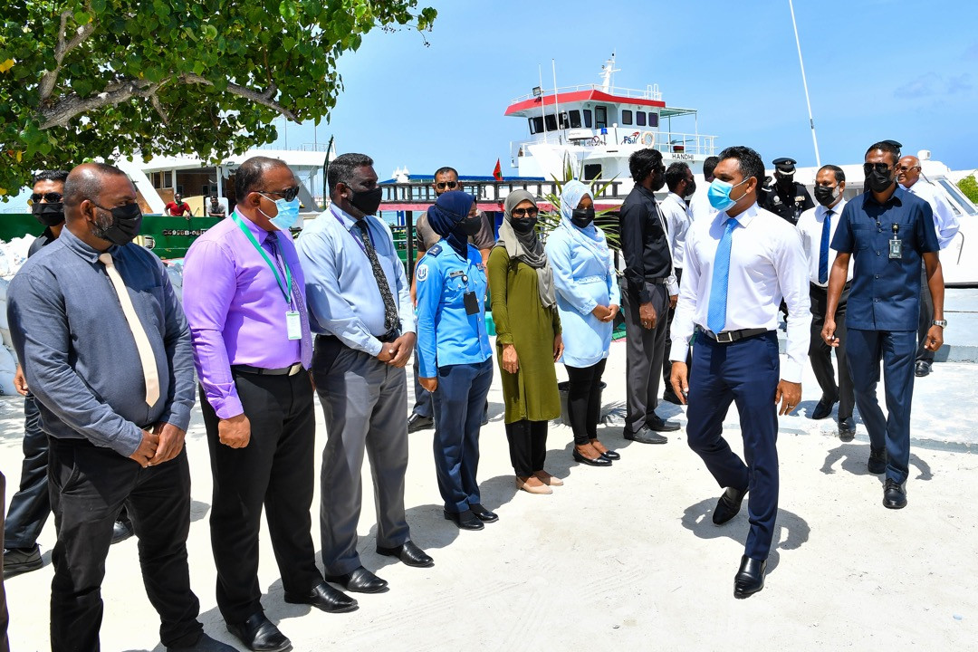 މާފުށީ ޖަލުގައި ޤާއިމުކޮށްފައިވާ މެޑިކަލް ސެންޓަރު ރައީސުލްޖުމްހޫރިއްޔާގެ ނައިބު ހުޅުވައިދެއްވަން މާފުއްޓަށް ވަޑައިގަންނަވަނީ