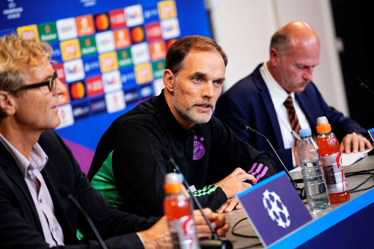 ޔުއެފާ ޗެމްޕިއަންސް ލީގުގެ ޕްރެސް ކޮންފަރެންސްގައި ބަޔާން މިއުނިކްގެ ކޯޗު ތޯމަސް ޓުޗެލް