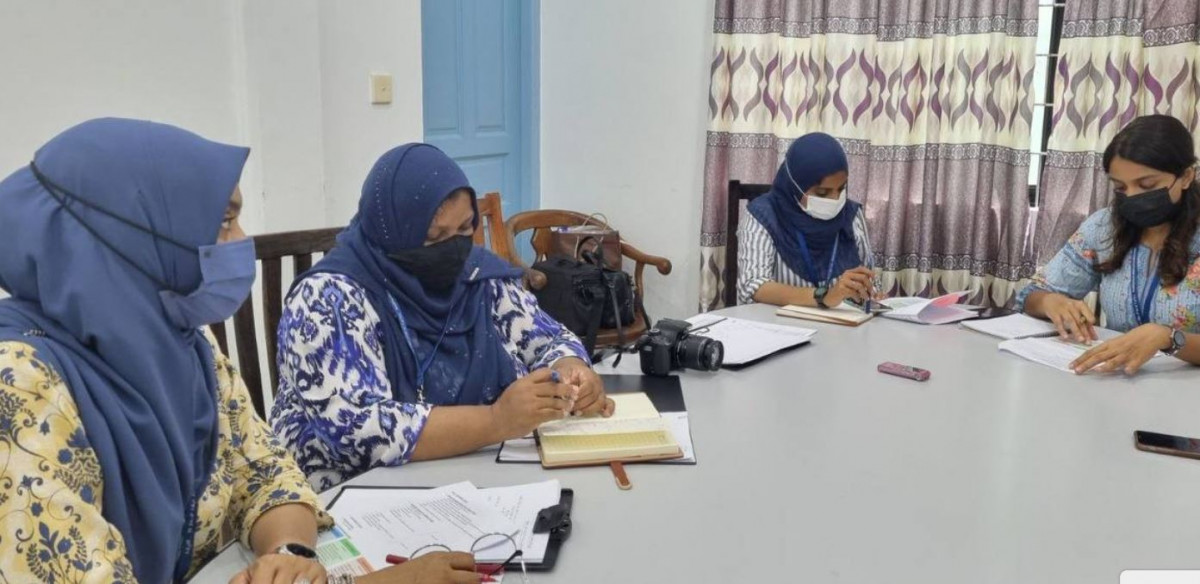 އެޗްއާރްސީއެމުން ކ. ގުރައިދޫއަށް ޒިޔާރަތްކުރުން