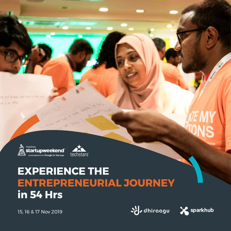 It is the perfect opportunity to build a network over the course of a weekend