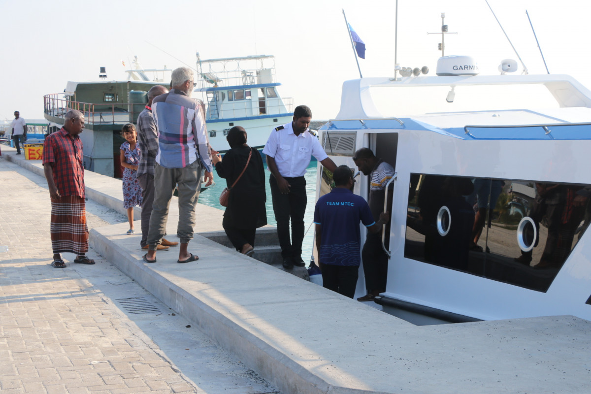 MTCC has commenced RTL ferry service in Lhaviyani Atoll
