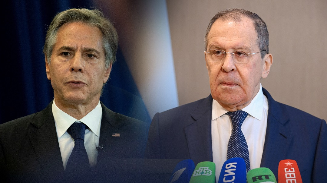 އެމެރިކާގެ ސެކްރެޓަރީ އޮފް ސްޓޭޓް އެންތަނީ ބްލިންކެންއާއި ރަޝިއާގެ ފޮރިން މިނިސްޓަރު ސެރްގެއި ލެވްރޮވް