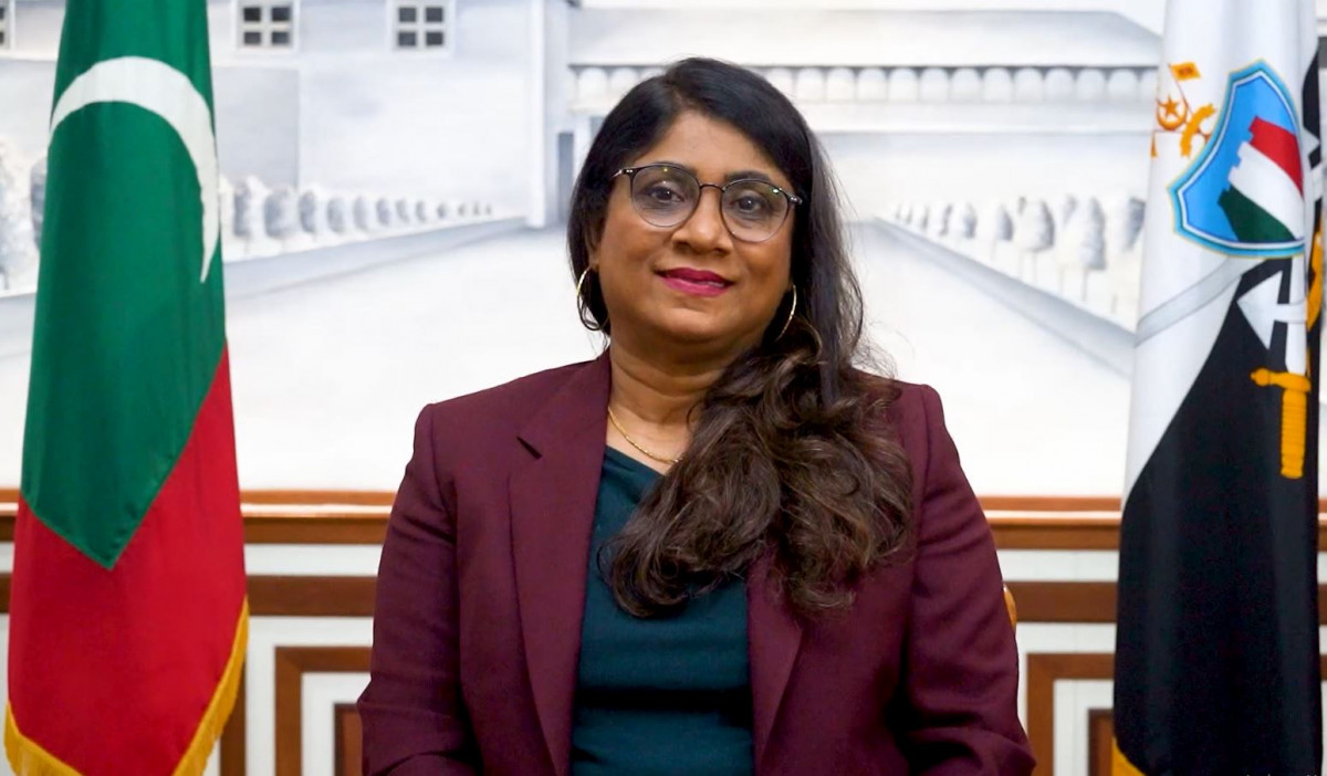 އެމްޑީޕީގެ ރިޔާސީ ކެންޑިޑޭޓް ރައީސް އިބްރާހިމް މުހައްމަދު ސާލިހުގެ ސްޕޯކްޕާޝަން މާރިޔާ އަހުމަދު ދީދީ