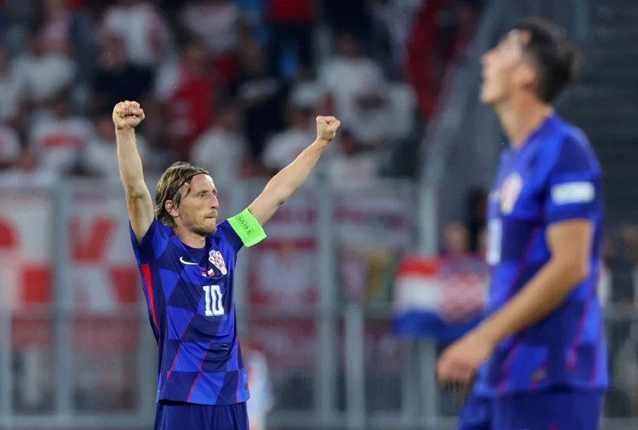 ކްރޮއޭޝިއާގެ ކެޕްޓަން ލޫކާ މޮޑްރިޗް