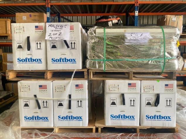 So far U.S. has donated 540,540 vaccine doses to the Maldives, in total