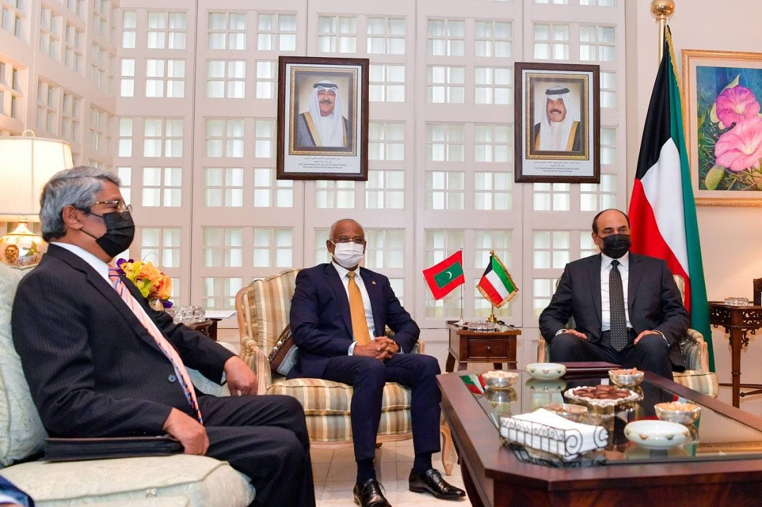 President meets the Kuwaiti Prime Minister on the sidelines of UNGA 76