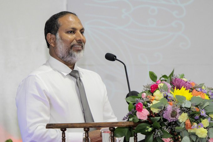 ހޯމް މިނިސްޓަރު އިމްރާން އަބްދުﷲ