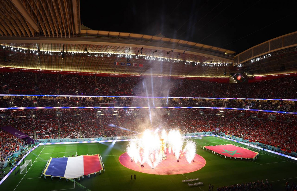 ފްރާންސް އަދި މޮރޮކޯ ކުޅުނު މެޗުގެ ތެރެއިން - ފޮޓޯ: ރޮއިޓާސް