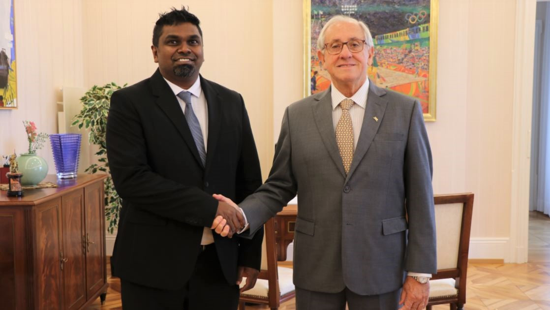 އެފްއައިވީބީގެ ރައީސް އަރީ ގްރާސާ އާއި ވީއޭއެމުގެ ރައީސް ރަނޭޝް ބޭއްވި ބައްދަލުވުމުގެ ތެރެއިން