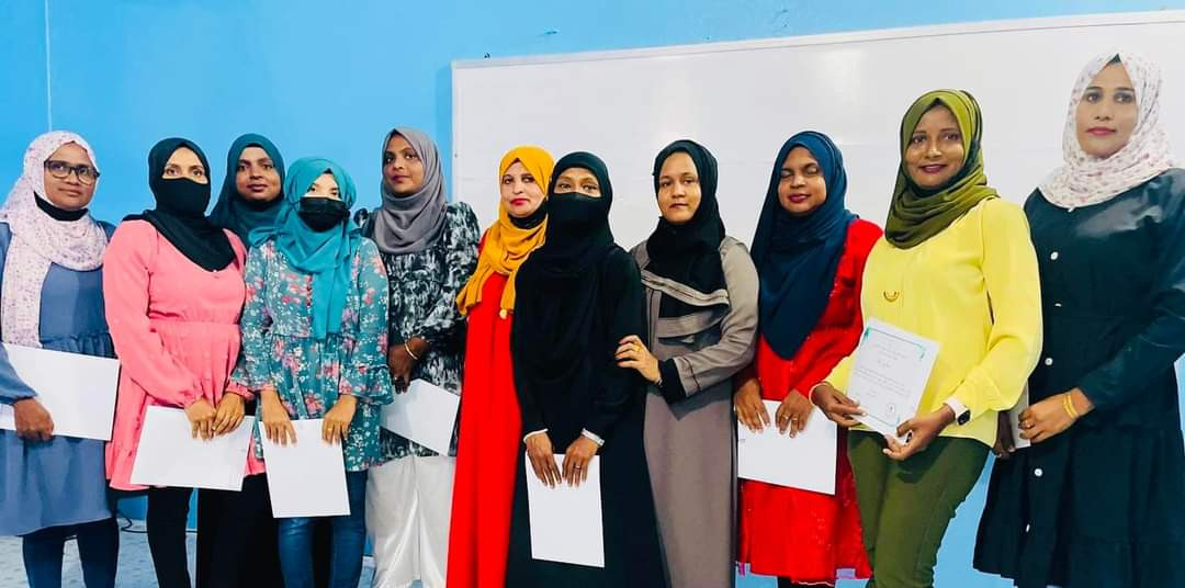 ފަނުން ތަކެތި ވިޔަން ދަސްކޮށްދޭ ޕްރޮގްރާމް ނިންމުން