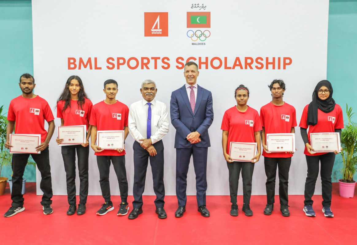 Bank of Maldives has announced the recipients of BML Sports Scholarship