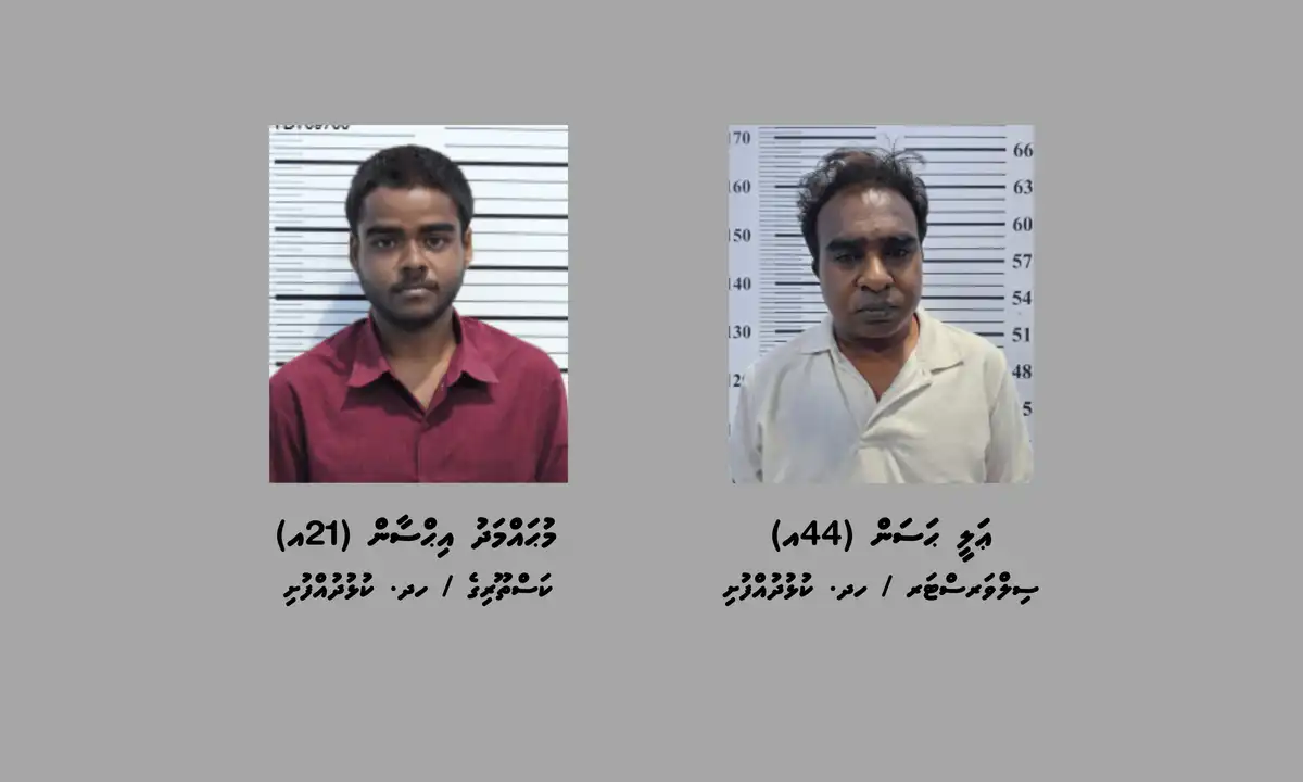 15 އަހަރުގެ އަންހެން ކުއްޖެއް ގްރޫމްކޮށް ޖިންސީ ގޯނާކުރި ކަމުގެ ތުހުމަތުގައި ހައްޔަރުކުރި ދެ މީހުން