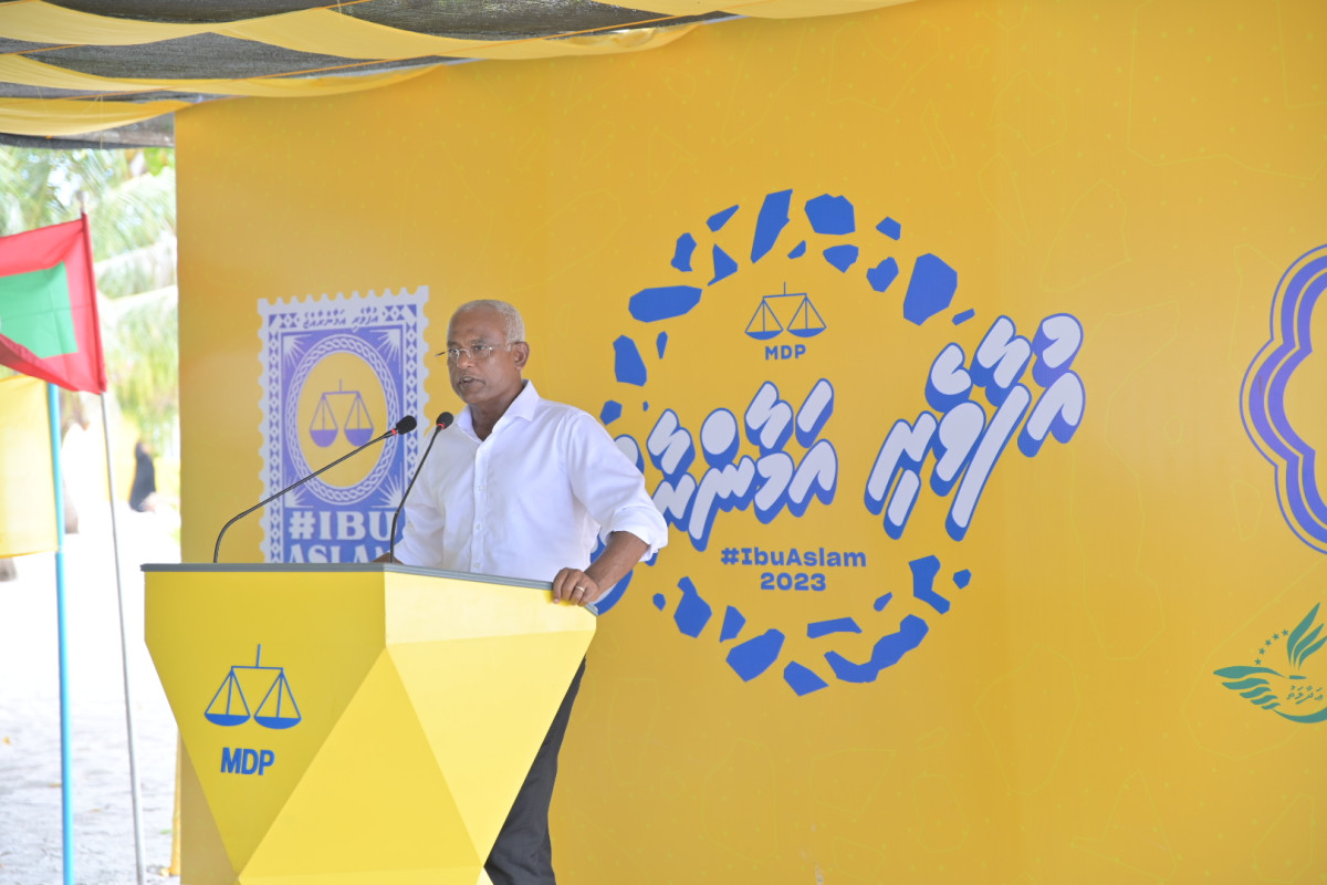 ރައީސް ޞާލިހު ރ. ފައިނުގައި ވާހަކަފުޅުދައްކަވަނީ