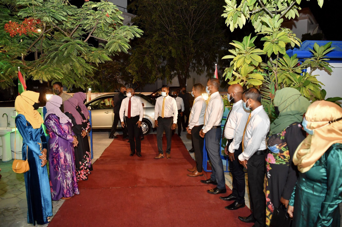 ރައީސުލްޖުމްހޫރިއްޔާ ހދ އަތޮޅަށް ކުރައްވަމުން ގެންދަވާ ދަތުރުފުޅު - ފޮޓޯ: ރައީސް އޮފީސް