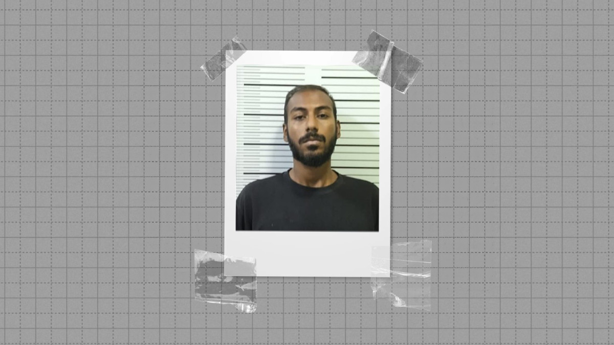 ހުޅުމާލޭ ޕޮލިސް ސްޓޭޝަނުގެ ލައިޓް ތަޅާލައިގެން ހައްޔަރު ކުރެވުނު ޒައިދާން މުޙައްމަދު ޒާހިރު