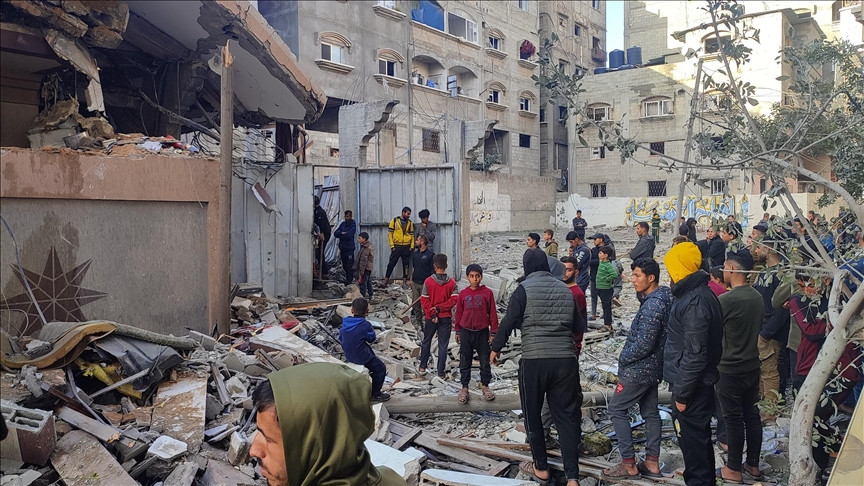 އިސްރާއީލުން ޣައްޒާއަށް ދެމުންގެންދާ ހަމަލާތައް