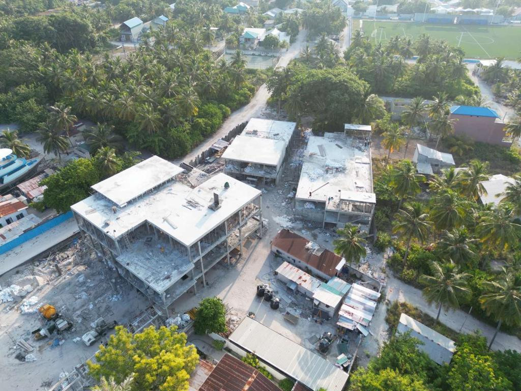 އަލިފުށީގައި ތަރައްގީކުރަމުންދާ ޓިވެޓް ސެންޓަރު