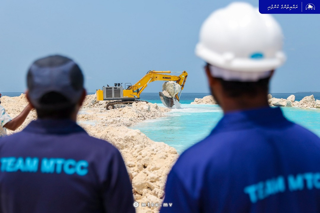 ކުމުންދޫ ނެރު ބަދަލުކުރުމުގެ މަސައްކަތް ކުރިއަށްދަނީ