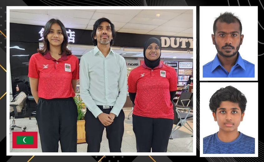 Maldives national TT team heads to Nepal