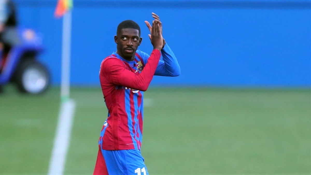 ބާސާއަށް ކުޅެމުން އަންނަ ފްރާންސްގެ ފޯވާޑް އޮސްމާނޭ ޑެމްބެލޭ