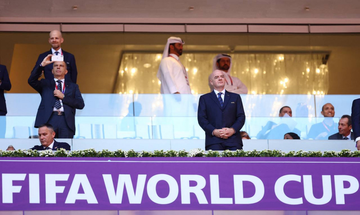 ކްރޮއޭޝިޔާއާއި މޮރޮކޯ ކުޅުނު މެޗުގެ ތެރެއިން, ފީފާގެ ރައީސް މެޗު ބައްލަވާލަނީ  - ފޮޓޯ: ރޮއިޓާސް 