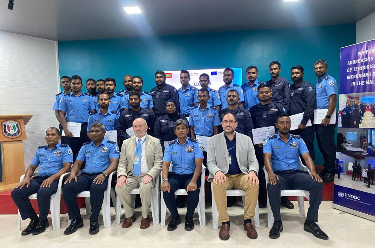 ކަނޑުމަތީގައި ހިންގާ ޓެރަރިޒަމްގެ އަމަލުތަކުގައި ފުލުހުން އަމަލުކުރާނެ ގޮތުގެ ތަމްރީނު ޕްރޮގްރާމް