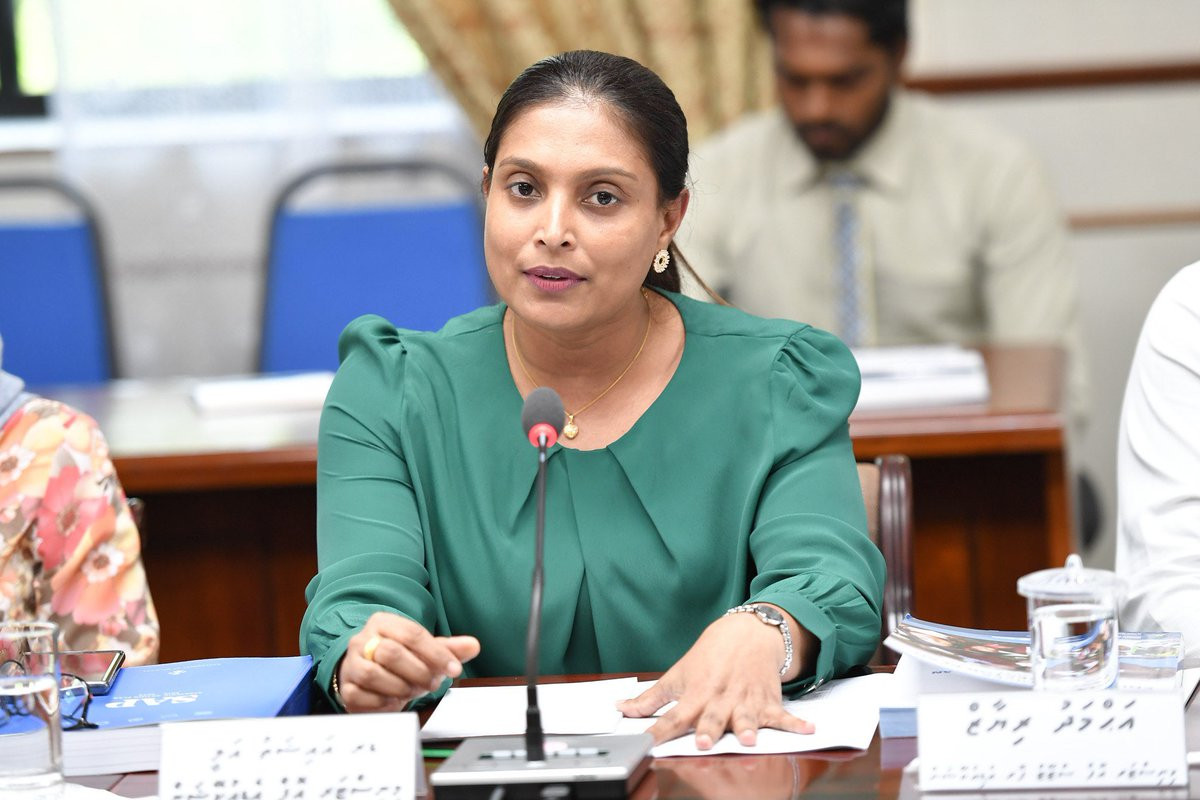 Minister of Education, Dr. Aishath Ali
