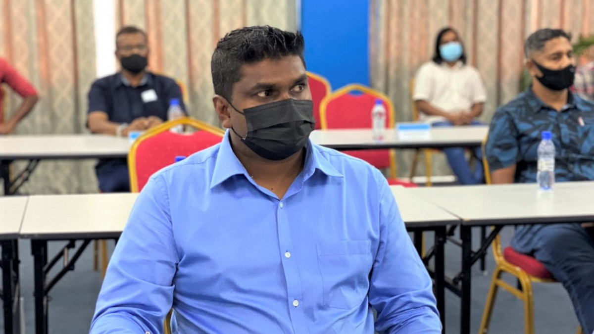 ވީއޭއެމުގެ އައު ރައީސަކަށް އިންތިޚާބުވި މުޙައްމަދު ރަނޭޝް (ރަނޭ)