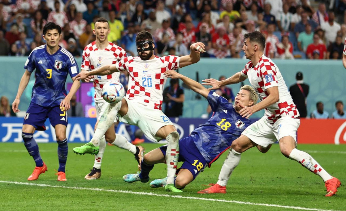 ޖަޕާން އަދި ކްރޮއޭޝިއާ ބައްދަލު ކުރި މެޗުގެ ތެރެއިން - ފޮޓޯ/ ރޮއިޓާސް