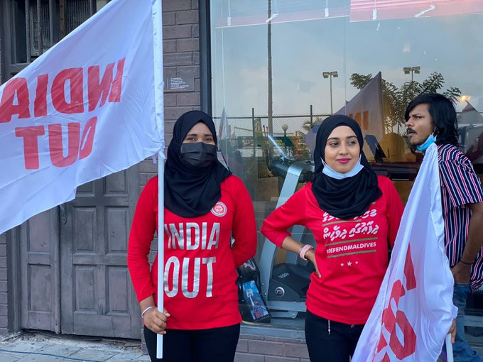 "އިންޑިއާ އައުޓް" ކެމްޕޭންގެ ތެރެއިން ޖެނުއަރީ 7، 2022 ގައި ބޭއްވި ހަރާކާތުގެ ތެރެއިން