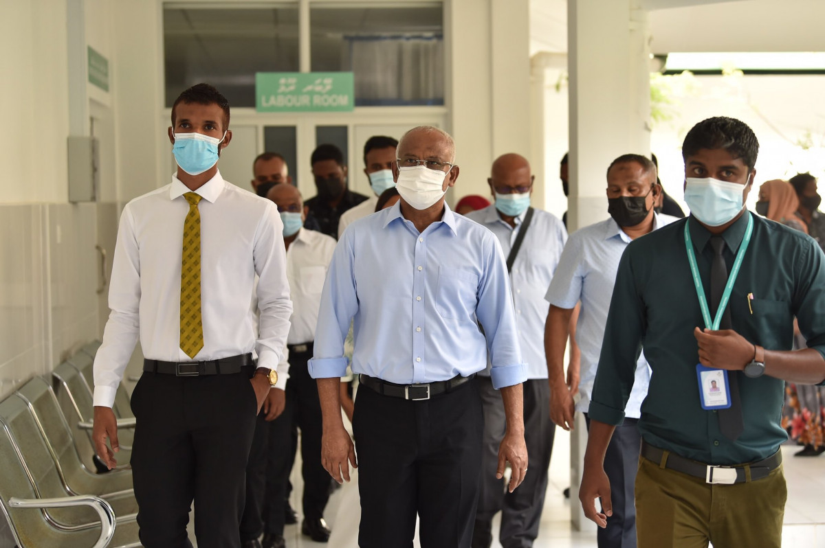 ރައީސްގެ ކުޅުދުއްފުށީ ދަތުރުގެ ތެރެއިން - ފޮޓޯ: ރައީސް އޮފީސް