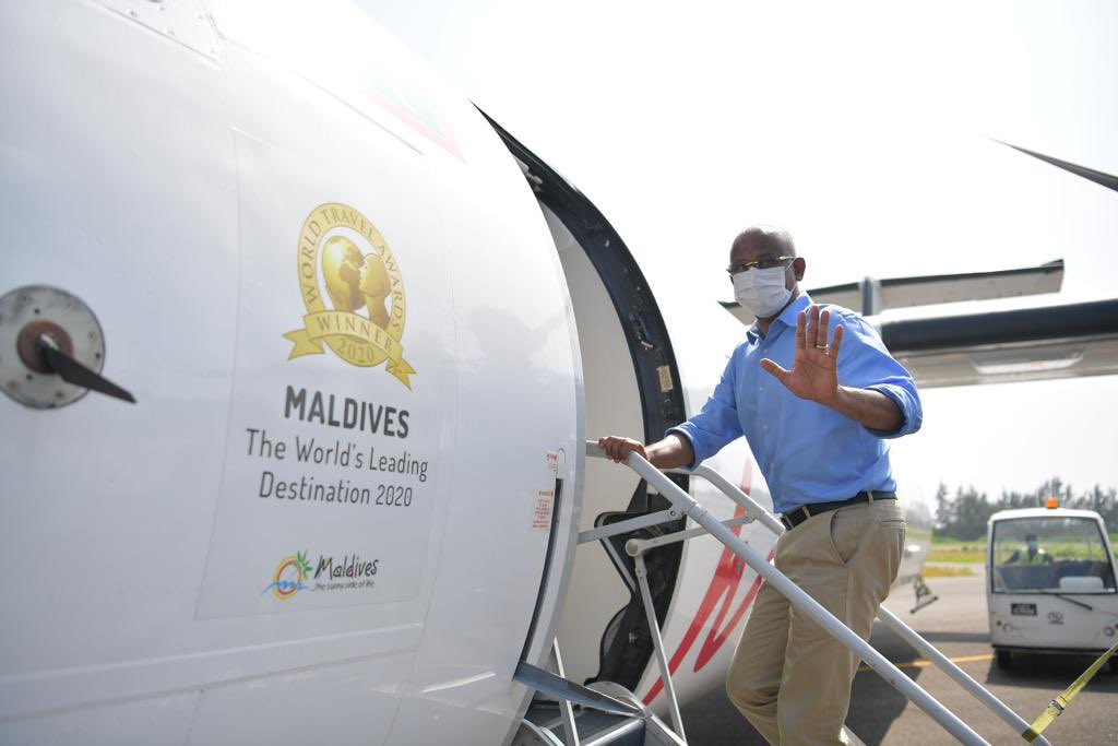 ރައީސުލްޖުމްހޫރިއްޔާ އިބްރާހިމް މުހައްމަދު ސާލިހް