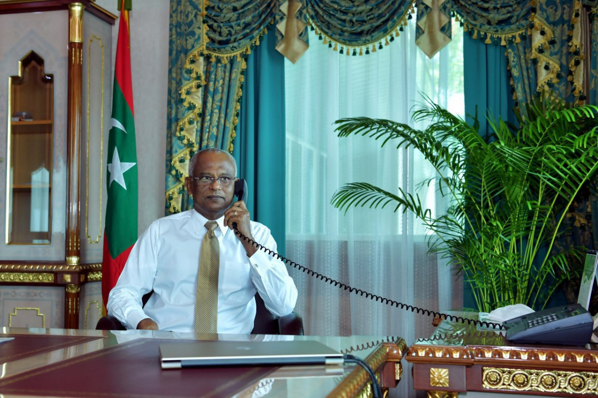 President Ibrahim Mohamed Solih