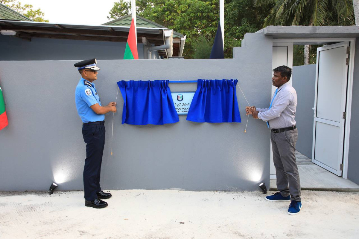 ހެނބަދޫގެ ޕޮލިސް ޕޯސްޓް ހުޅުއްވައިދެއްވަނީ