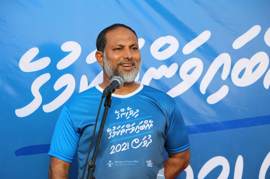 ޔުނިޓީ ރަން ފެށުމުގެ ރަސްމިއްުޔާތުގައި މިނިސްޓަރ އިމްރާން ވާހަކަދައްކަވަނީ