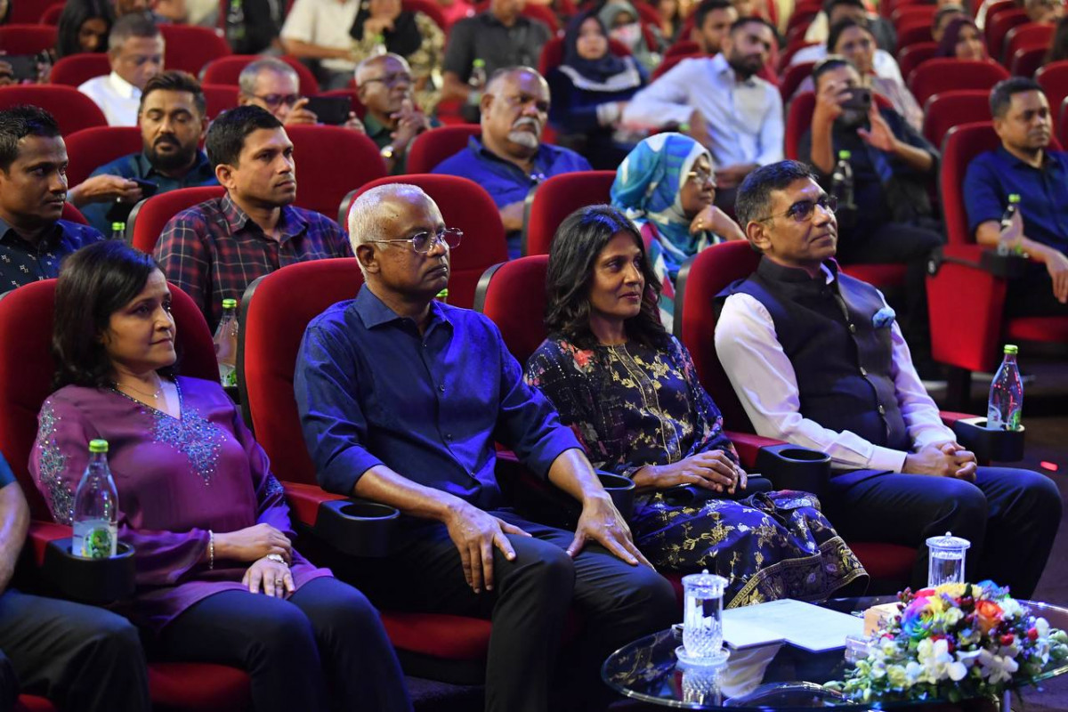 President Ibrahim Mohamed Solih has officially reopened the newly upgraded Olympus building