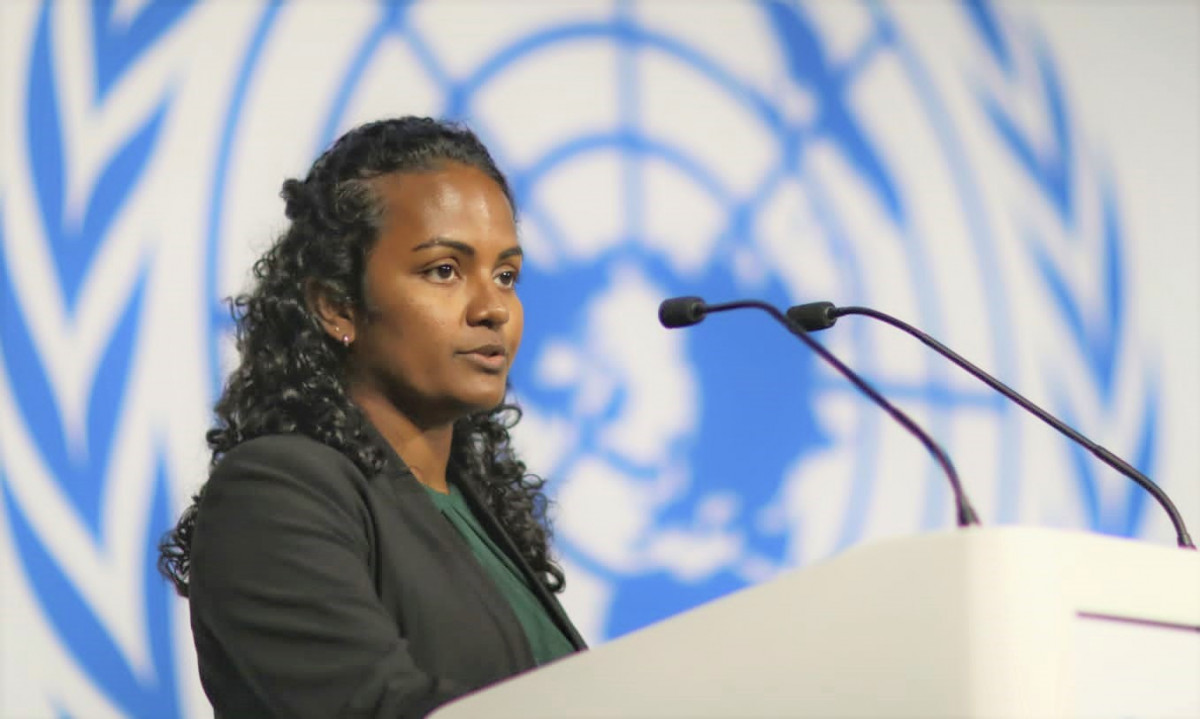 Minister of Environment, Climate Change and Technology, Aminath Shauna