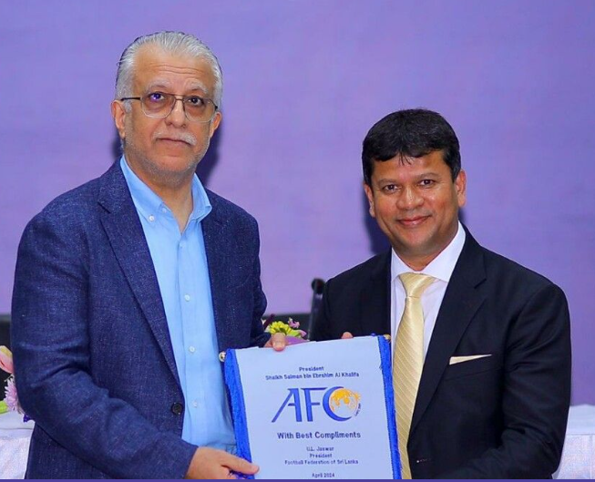 ލަންކާގެ އެފްއޭ ރައީސް ޖަސްވަރު އަދި އޭއެފްސީ ރައީސް ސަލްމާން