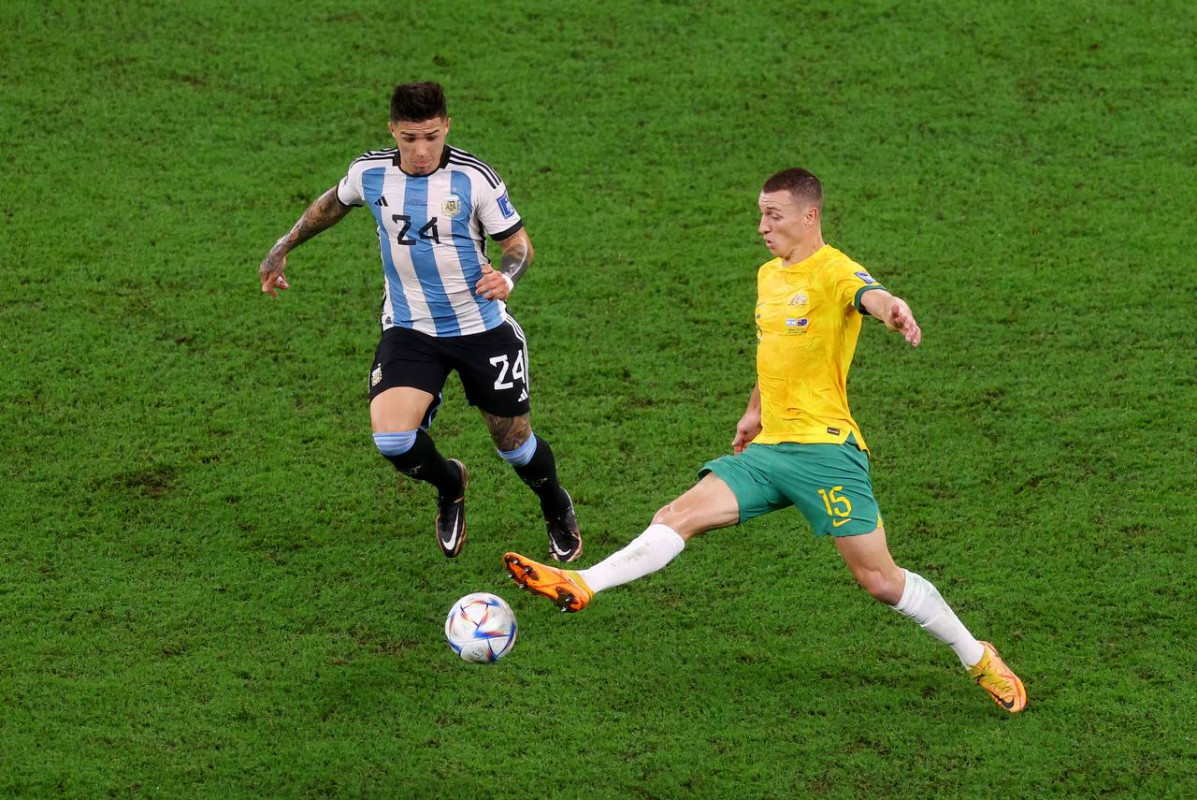 އޮސްޓްރޭލިޔާ އަދި އާޖެންޓީނާ ކުޅުނު މެޗުގެ ތެރެއިން - ފޮޓޯ: ރޮއިޓާސް