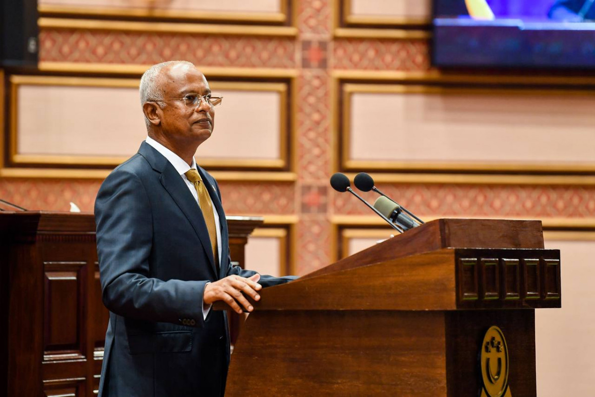 ރައީސް ޞާލިޙު ރިޔާސީ ބަޔާން އިއްވަވަނީ