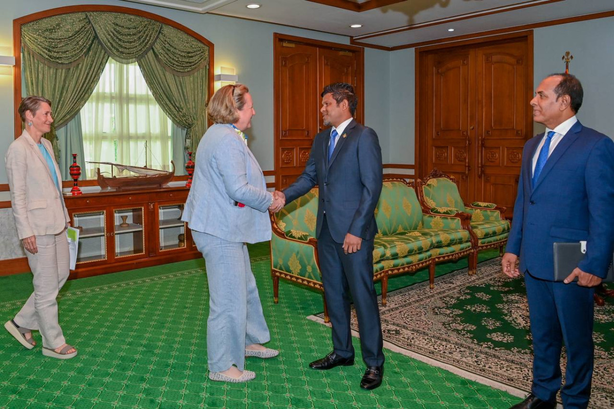 Minister of State for Indo-Pacific at the Foreign, Commonwealth, & Development Office of the UK called on VP Latheef on Sunday