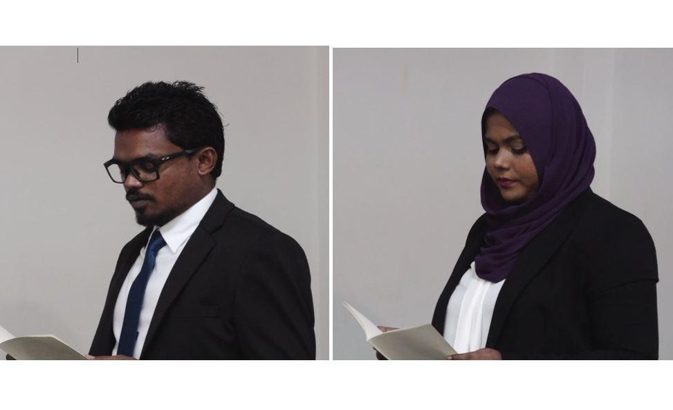 ދިވެހިރާއްޖޭގެ ހައިކޯޓަށާއި، ކްރިމިނަލް ކޯޓަށް އައްޔަނު ކުރެއްވި ފަނޑިޔާރުން