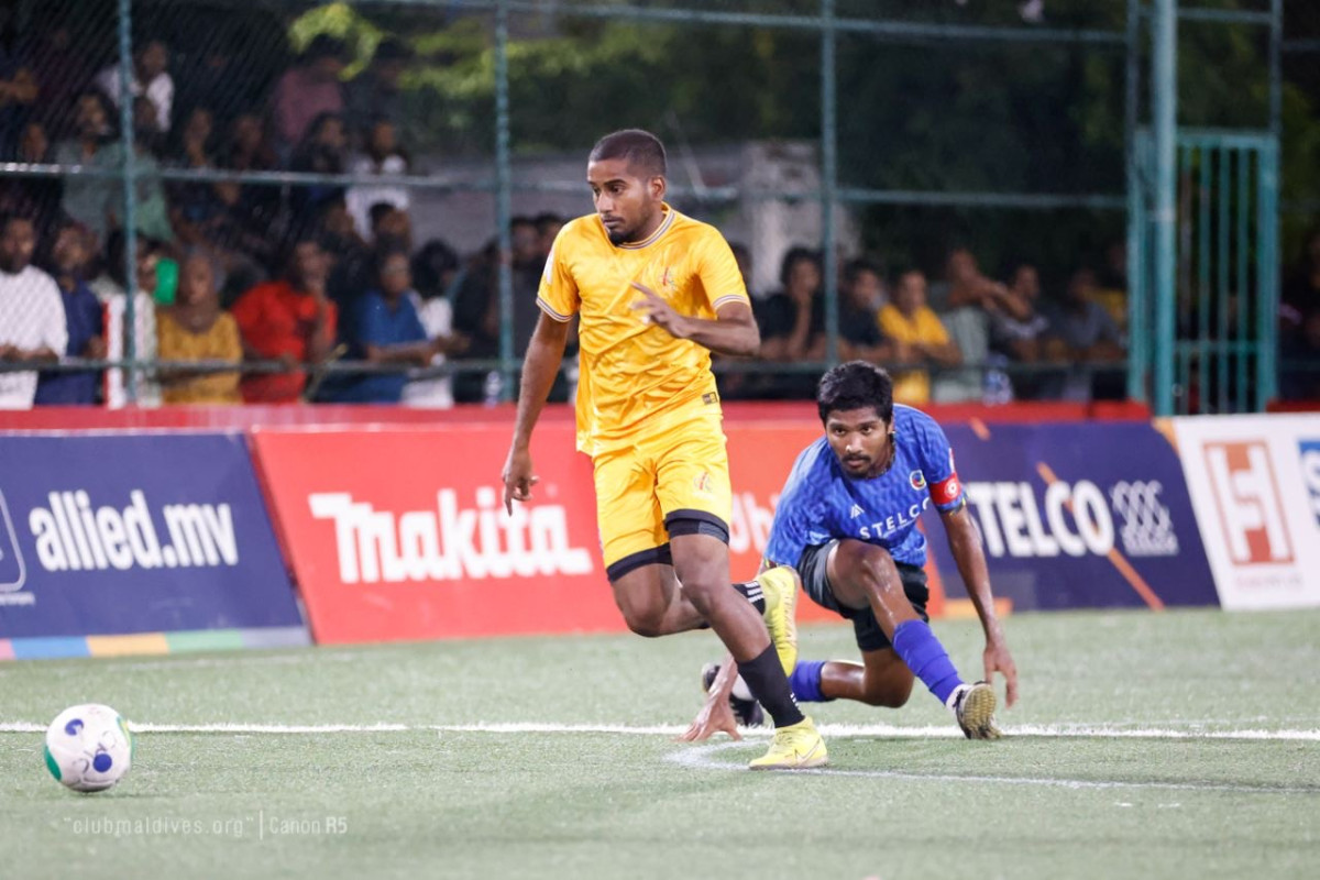 ދެވަނަ ބުރުގައި ސްޓެލްކޯއާއި ކަސްޓަމްސް ވާދަކުރި މެޗުގެ ތެރެއިން: ފޮޓޯ-ކްލަބް މޯލްޑިވްސް