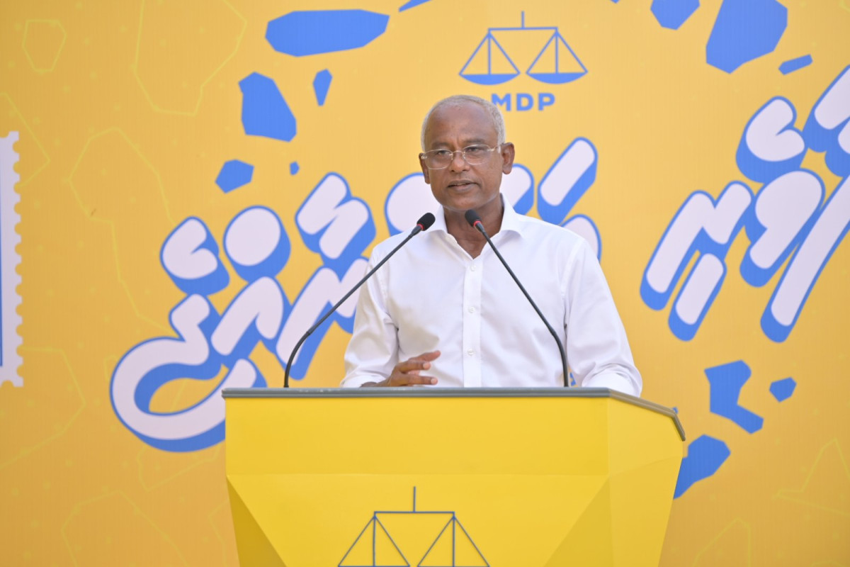 ރައީސް ކަނޑިތީމުގައި ވާހަކަދައްކަވަނީ